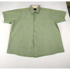 Wrangler‎ Shirt Men's Green 2XL Westerncore Cowboycore Farmcore Rodeo Countryboy